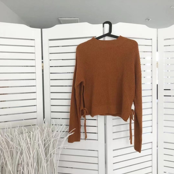 BNWOT Forever 21 Chestnut Sweater M - Picture 1 of 6